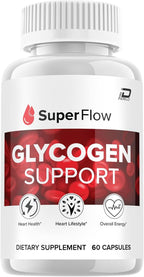 Super Flow Capsules - SuperFlow Advanced Supplement, Fórmula Natural para Mantener Niveles Saludables, Fórmula Diaria de Máxima Potencia (120 Cápsulas)