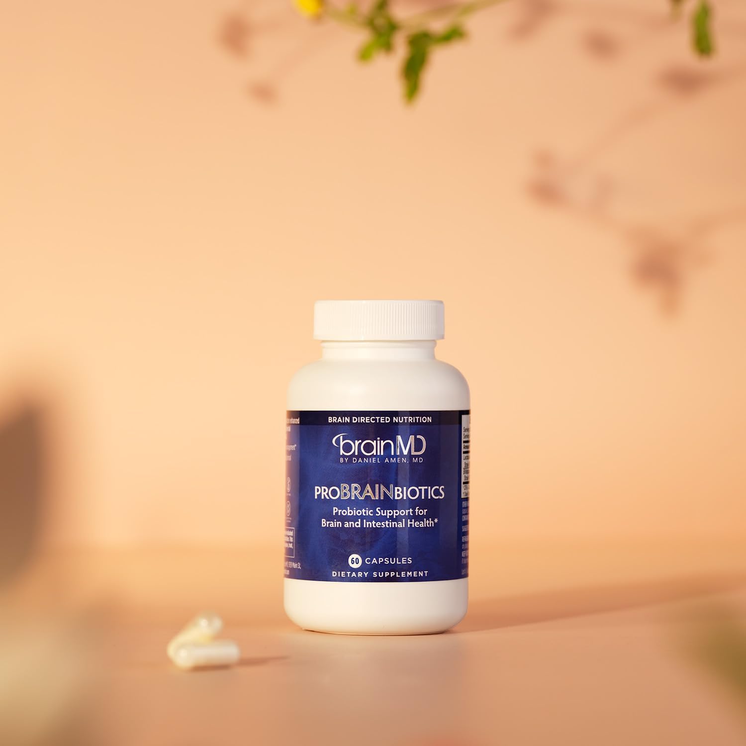 BRAINMD Dr. Amen ProBRAINbiotics - 3 Mil Millones UFC, 60 Cápsulas