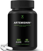HUMANX Artemisinina 505 mg con Bioperina – Complemento alimenticio vegano