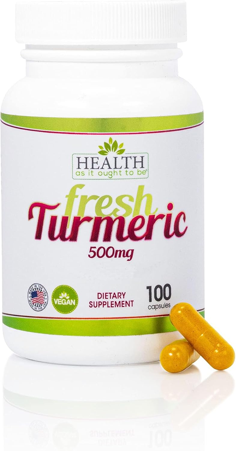 Health As It Ought To Be Berberina Pura 450mg - Suplemento Fresco sin Aditivos - 120 Cápsulas