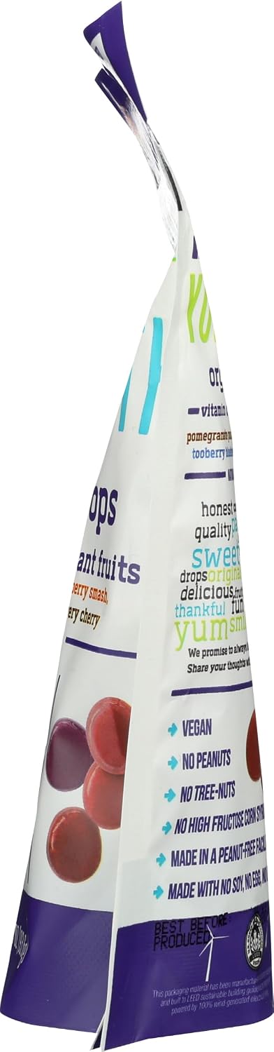 Yummy Earth Vitamin C Orgánica Antioxifruits - Gotas, 3.3 oz