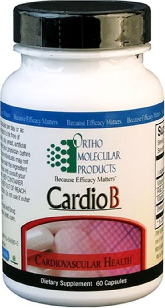 Cardio B - B Complex for Cardiovascular Health - 60 Capsules