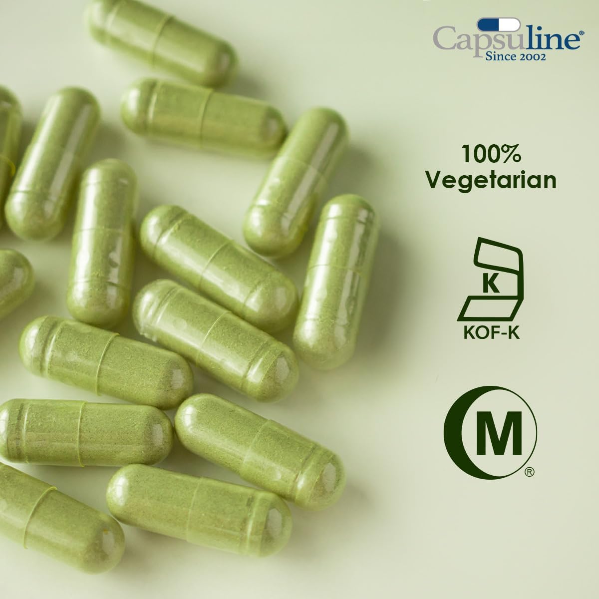 Capsuline Cápsulas Vacías de Liberación Retardada Tamaño 0 - 1000 Unidades - Veganas