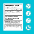Vitapia Coral Calcium 1000mg - 120 Cápsulas Veganas