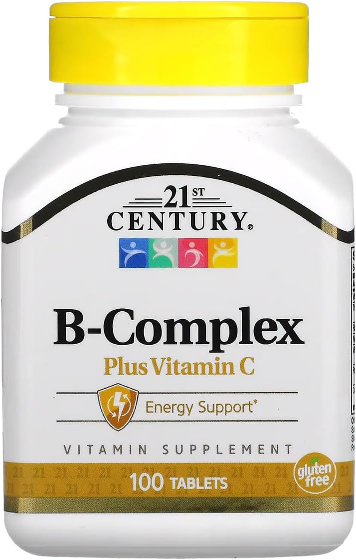 B-Complex with Vitamin C - 100 Capsules