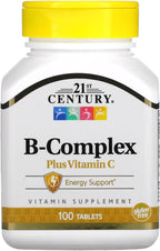 B-Complex with Vitamin C - 100 Capsules