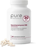 Pure Therapro Rx Saccharomyces Boulardii Probióticos 10 mil millones UFC - 60 Cápsulas