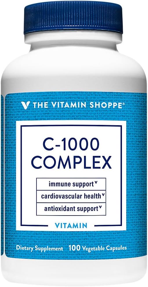 The Vitamin Shoppe C-1000 Complex 1.000 mg, 300 Cápsulas