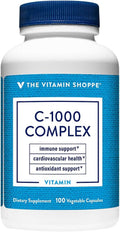 The Vitamin Shoppe C-1000 Complex, 1000 mg, 100 Cápsulas