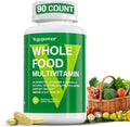VEGEPOWER Multivitamínico Vegano con Hierro, Metilado, Complejo B, Frutas y Verduras, Enzimas, Omega, Hongos, 90 Comprimidos