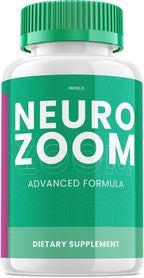 Neuro Zoom Brain Boost, Suplemento para la Memoria y Concentración, 60 Cápsulas