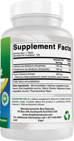 Best Naturals Extracto de Castaño de Indias 300 mg 180 Comprimidos