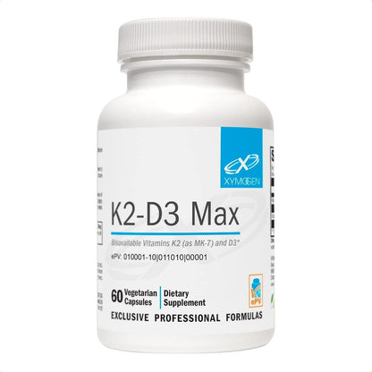 XYMOGEN K2-D3 Max - Vitamina D3 y K2 (MK-7), – Absorción de calcio y fósforo: La vitamina D contribuye a la – Image 1
