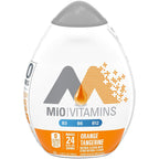 MiO Vitamins - Liquid Water Enhancer with Vitamins, Orange Tangerine, 4 Count 1.62 fl oz Bottles