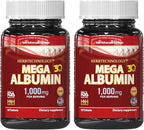 Dr.K&C Mega Albumin - Suplemento de Albúmina 1000mg (2x60 Comprimidos)