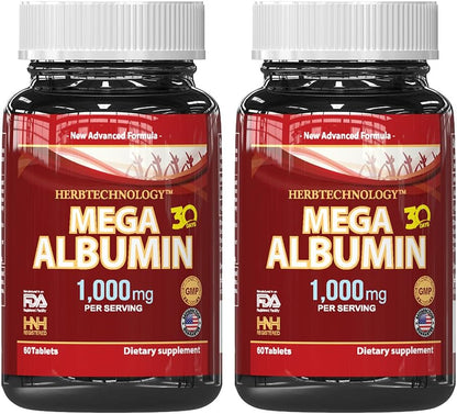 Dr.K&C Mega Albumin - Suplemento de Albúmina – Contribuyen al mantenimiento de la masa muscular. – Image 1