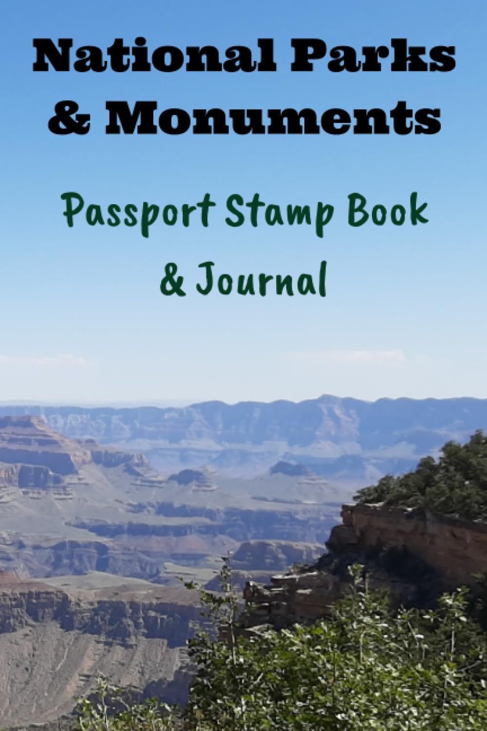 Libro de Sellos de Parques Nacionales y Monumentos - Pasaporte y Diario