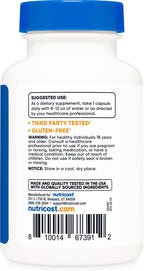 Nutricost Policosanol 40mg, 120 Cápsulas - Sin Gluten, No GMO, Apto para Vegetarianos