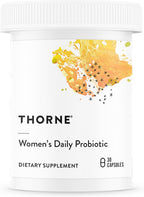 THORNE - Probiótico Diario para Mujeres* - Suplemento Probótico Estable en Estante - Promueve la Salud Inmunológica, Cardiovascular y Metabólica* - 30 Cápsulas