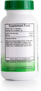 Dr. Christopher's Lung and Bronchial - 450 mg - 100 Cápsulas Vegetarianas