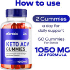 Microbio Keto ACV Gummies (3 Pack) | 180 Gominolas para 3 Meses