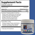 Neural Balance Anandanol con Mezcla de Enzimas Digestivas - Polvo, Pack de 2