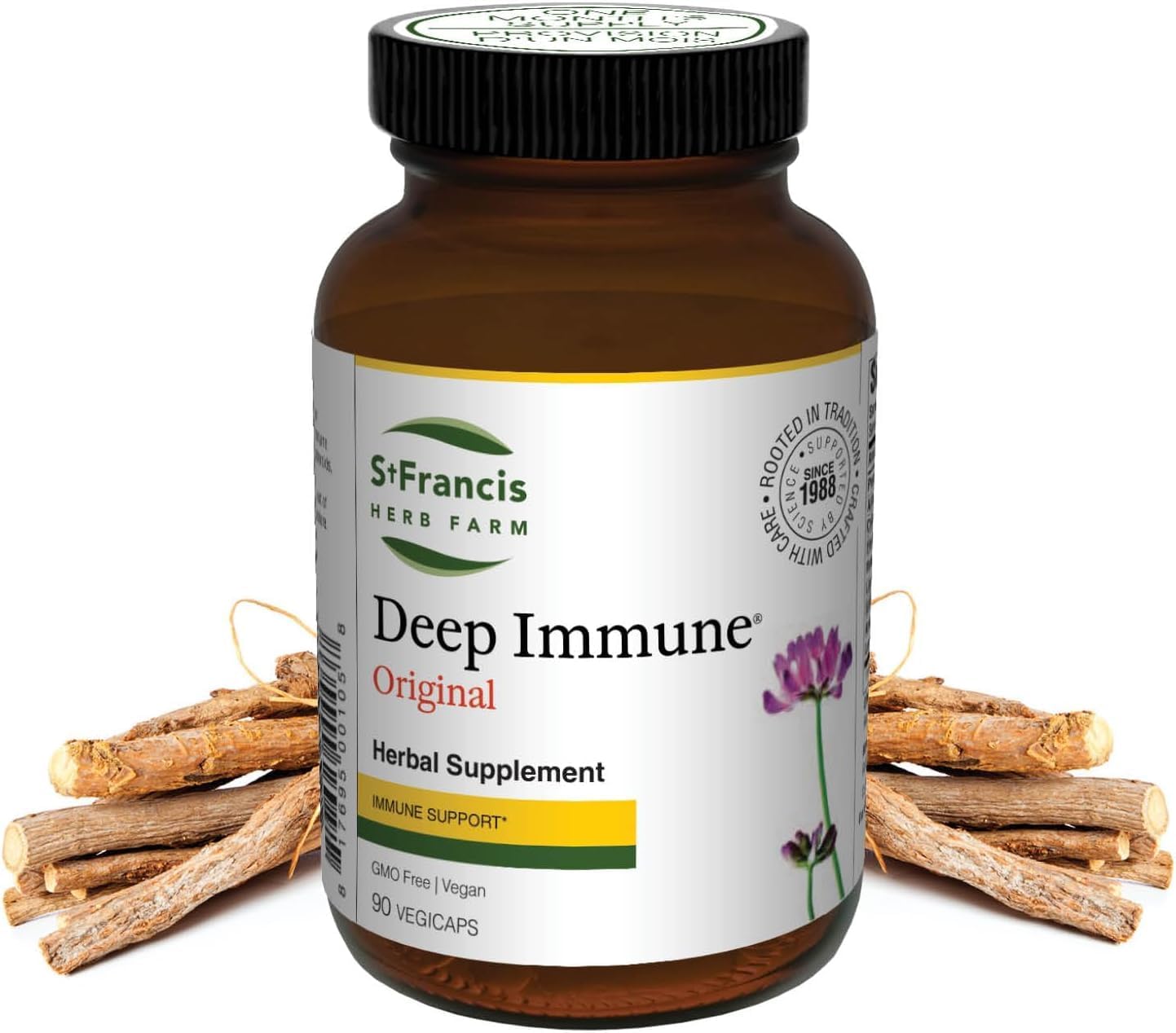 Deep Immune® de St. Francis Herb Farm – Suplemento Inmunológico, 90 Cápsulas