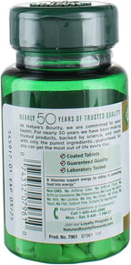 Nature's Bounty Biotina 1000 mcg, 100 Tabletas Recubiertas