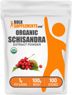 Organic Schisandra Extract Powder - Herbal Supplement - 100g