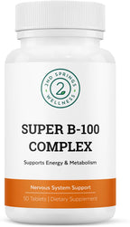 2nd Springs Super B-100 Complex - Complejo de Vitaminas B de Alta Potencia