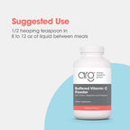 ARG Buffered Vitamin C Powder - Vitamina C Tamponada con Minerales - 102 Porciones - 241 g