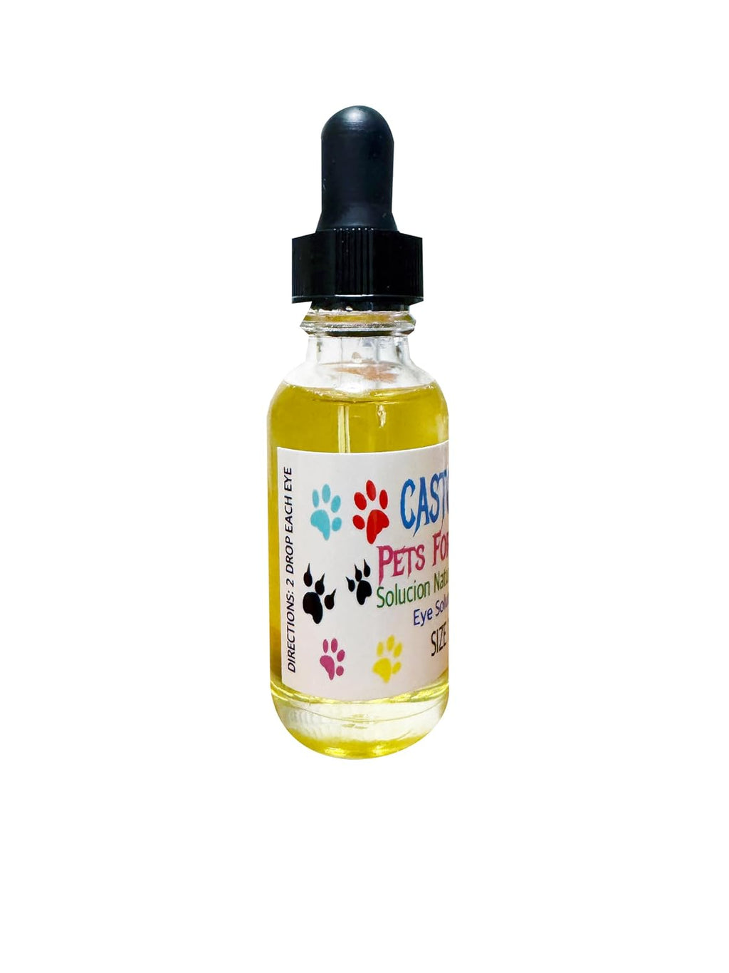 Castor Oil 1Fl oz Pet Formula, Aceite de Ricino - Casa Botanica