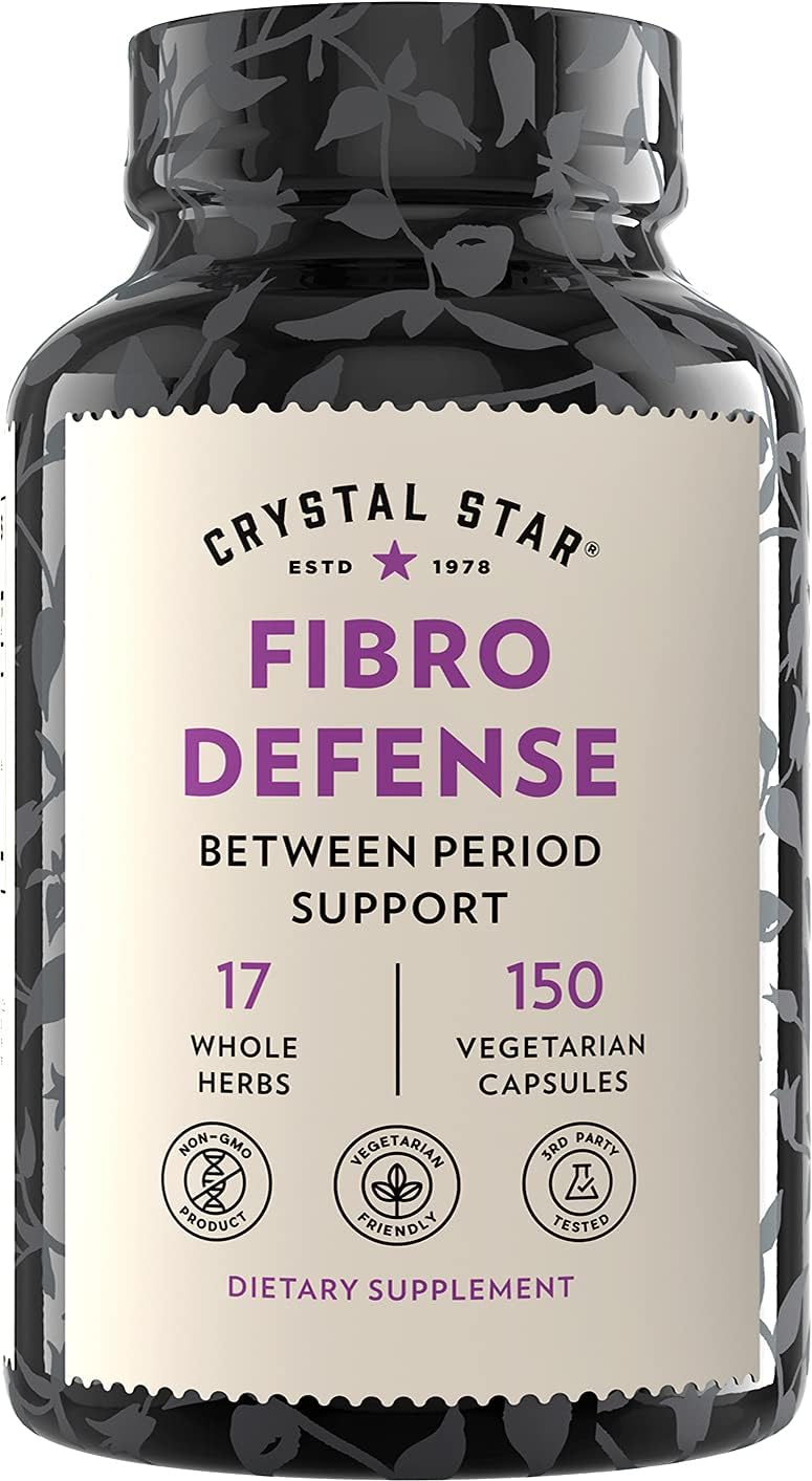 Crystal Star Fibro Defense - 150 Cápsulas - Mezcla de 17 Hierbas Integrales