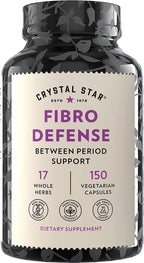 Crystal Star Fibro Defense - 150 Cápsulas - Mezcla de 17 Hierbas Integrales