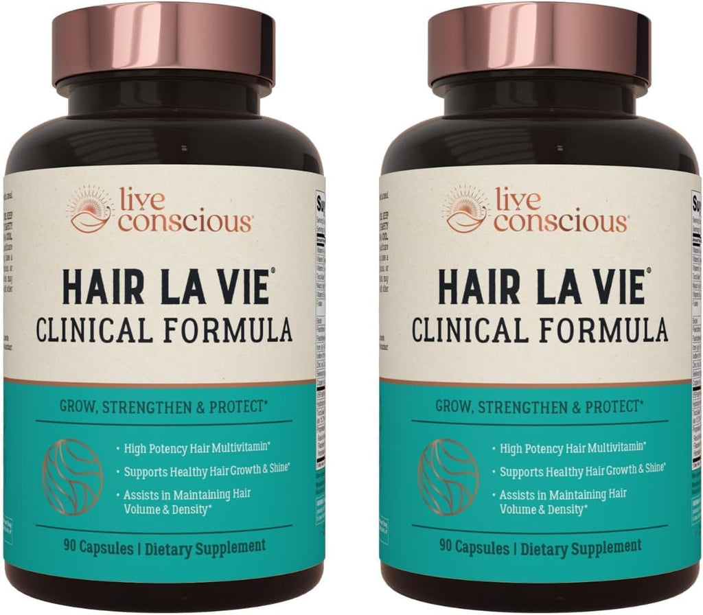 Hair La Vie Clinical Formula Vitaminas para el Crecimiento del Cabello, Mujeres y Hombres