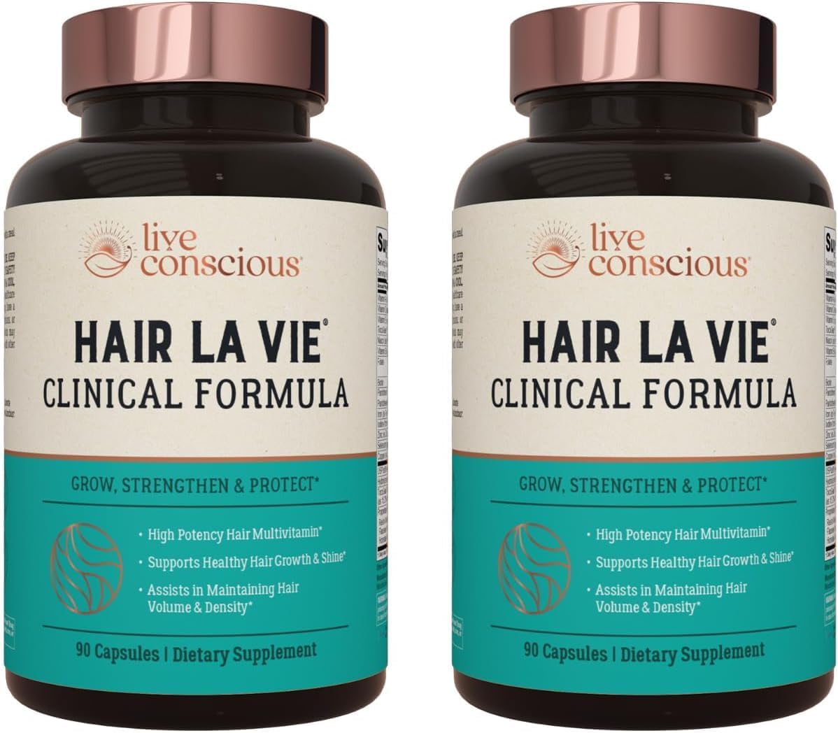 Hair La Vie Clinical Formula Vitaminas para el Crecimiento del Cabello, Mujeres y Hombres