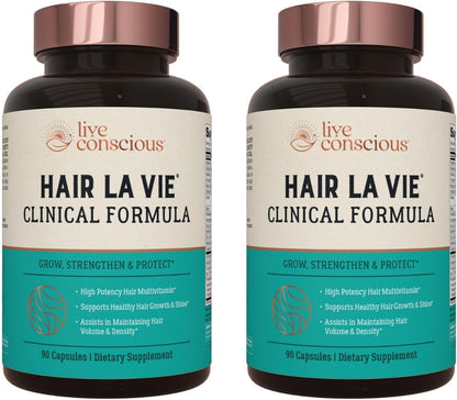 Hair La Vie Clinical Formula Vitaminas para – Hierro : contribuye a la formación normal de glóbulos rojos y – Image 10