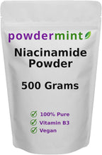Niacinamida en Polvo (Vitamina B3) 100% Pura - 500 mg Sin Enrojecimiento (498 g)