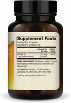 Dr. Mercola Vitamina D3 Liposomal - Apoya la salud cardíaca, ósea e inmunológica - 5000 UI por porción - Sin OGM, sin soja y sin gluten - 30 cápsulas (30 porciones)