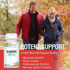 SOLARAY Inositol 500 mg - 100 Cápsulas Veganas