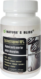 Nature'sbliss Cycloastragenol 99% 5mg - 30 Cápsulas con Tecnología DRcaps