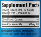ACTIVATION Perfect K2 MK-7 - Suplemento Líquido de Vitamina K2, 15 ml