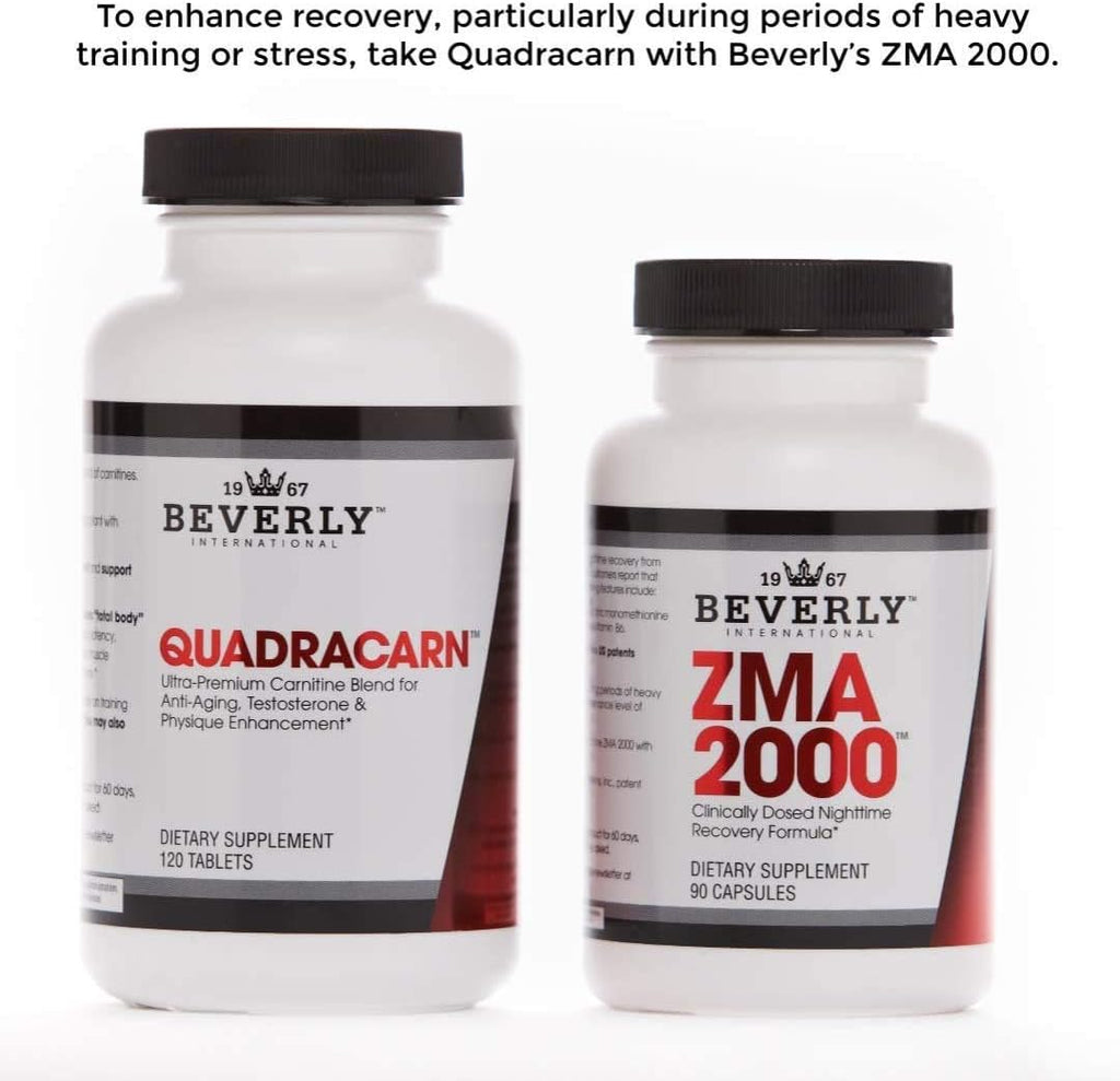 Beverly International Quadracarn 4X-Potency Carnitine Blend - 120 Tablets