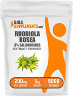 Rhodiola Rosea en Polvo - 3% Salidrosides, 200mg por Dosis, 100g