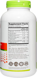 NutriBiotic Electro-C Limón - Vitamina C con Electrolitos en Polvo, 454 g