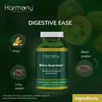 Harmony Nutraceuticals Bilva Supreme - Suplemento Ayurvédico para la Digestión con Jengibre - 120 Cápsulas Veganas