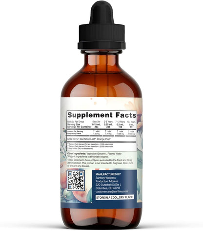Earthley Wellness Vita-C - Tintura Natural – Sistema inmunitario: contribuye al funcionamiento normal del sistema – Image 2