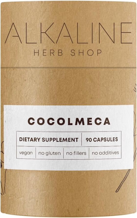 Alkaline Herb Shop Cocolmeca Suplemento 90 Cápsulas
