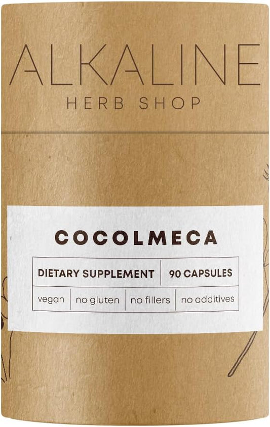 Alkaline Herb Shop Cocolmeca Suplemento 90 Cápsulas