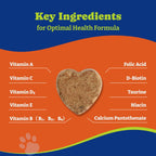 YoYoBay Multivitamínico Masticable para Perros - 180 Comprimidos Sabor Pato y Pera - Vitaminas A, B, C, D, E